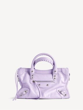 Balenciaga LE CITY Bag Small in light purple